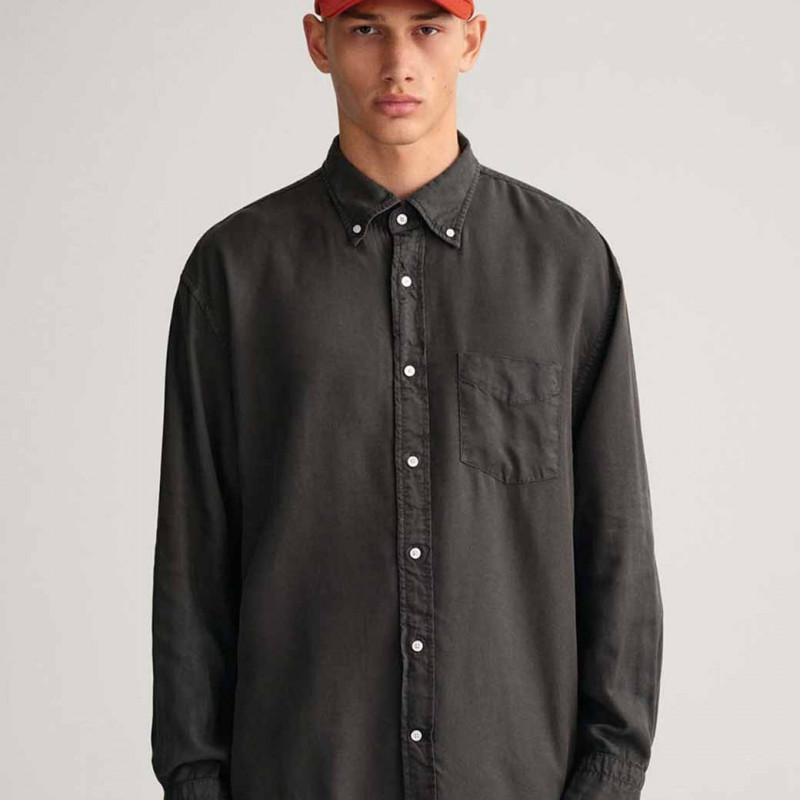 Men Black Classic Casual Shirt